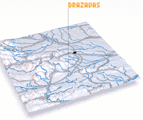 3d view of Draža Vas