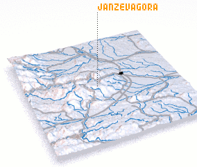 3d view of Janževa Gora