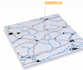 3d view of Kamenice