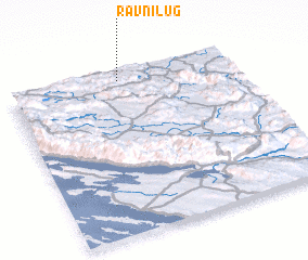 3d view of Ravni Lug