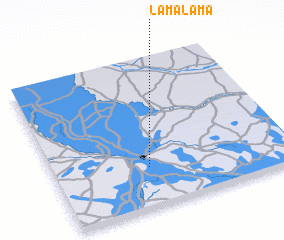 3d view of Lama Lama