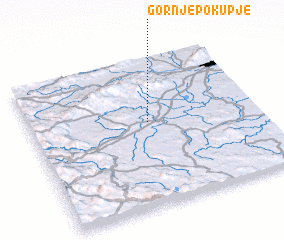 3d view of Gornje Pokupje