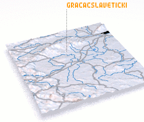 3d view of Gračac Slavetićki