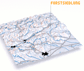 3d view of Forstsiedlung