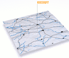 3d view of Kosovy
