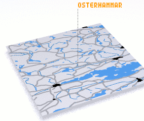 3d view of Österhammar