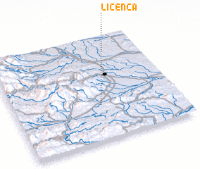 3d view of Ličenca