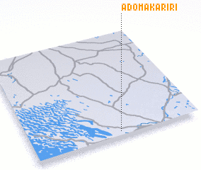 3d view of Adomakariri