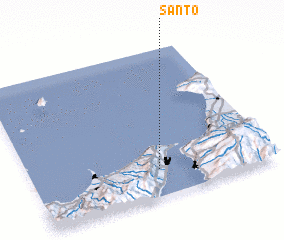 3d view of Santo