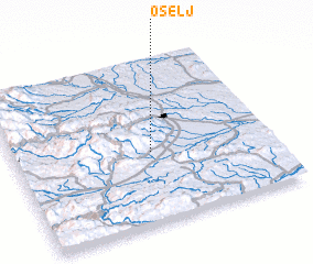 3d view of Ošelj