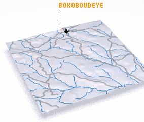 3d view of Boko-Boudeye