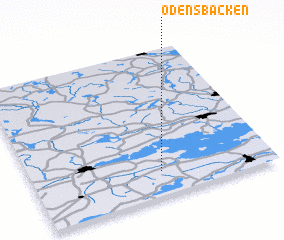 3d view of Odensbacken
