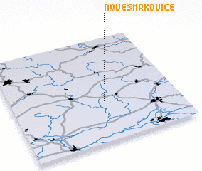 3d view of Nové Smrkovice