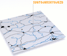 3d view of Svatojanský Újezd