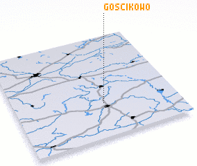 3d view of Gościkowo