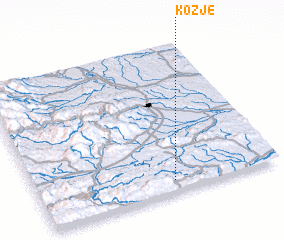 3d view of Kozje