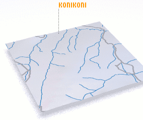 3d view of Koni-Koni