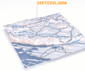 3d view of Sertić Poljana