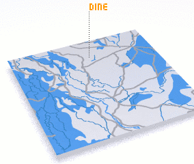 3d view of Diné