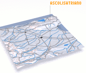 3d view of Ascoli Satriano