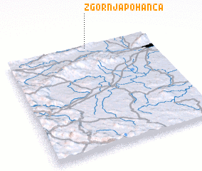 3d view of Zgornja Pohanca