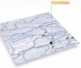 3d view of Eschenau