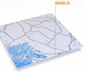 3d view of Douala