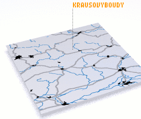 3d view of Krausovy Boudy