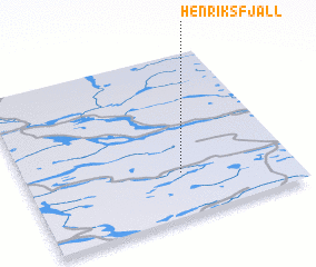 3d view of Henriksfjäll