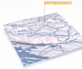 3d view of Dmitrašinovići