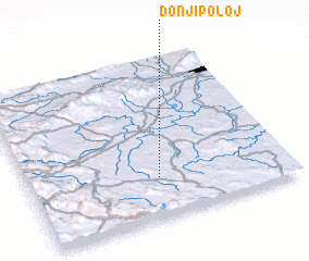 3d view of Donji Poloj