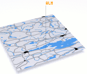 3d view of Alm