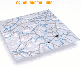 3d view of Calonundo Caluhue