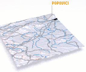 3d view of Popovići