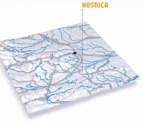 3d view of Hošnica