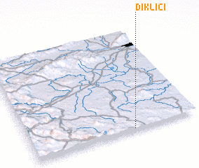 3d view of Diklići