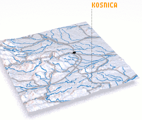 3d view of Košnica