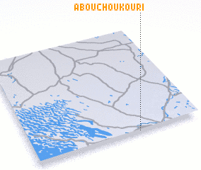 3d view of Abou Choukouri