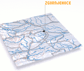 3d view of Zgornje Hoče