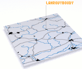 3d view of Lahrovy Boudy