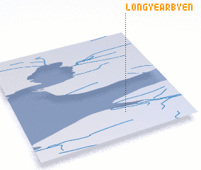 3d view of Longyearbyen