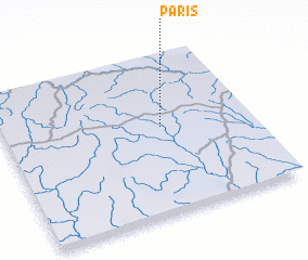 3d view of Paris