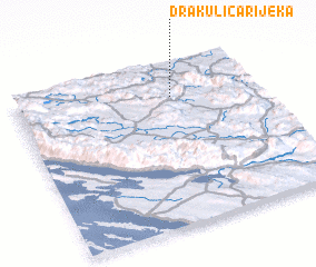 3d view of Drakulića Rijeka