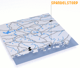 3d view of Spandelstorp