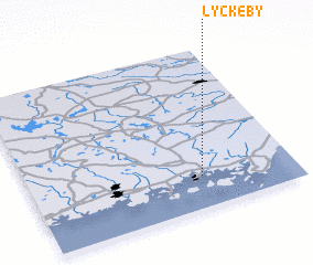 3d view of Lyckeby