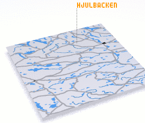 3d view of Hjulbäcken