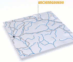 3d view of Ancien Ngoukou