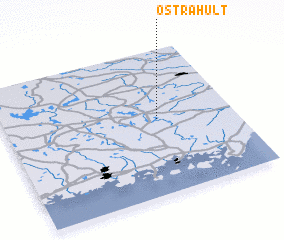 3d view of Östra Hult