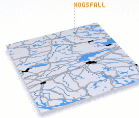 3d view of Högsfall