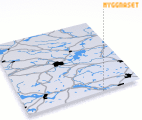 3d view of Myggnäset